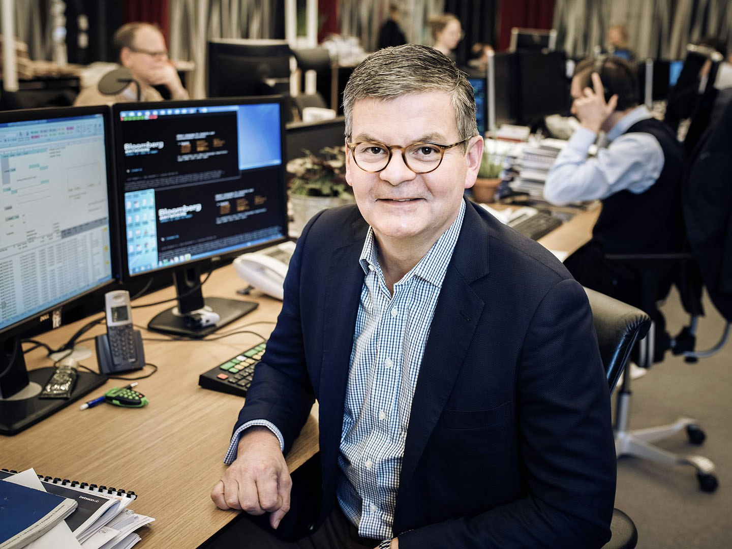 Göran i förvaltarrum