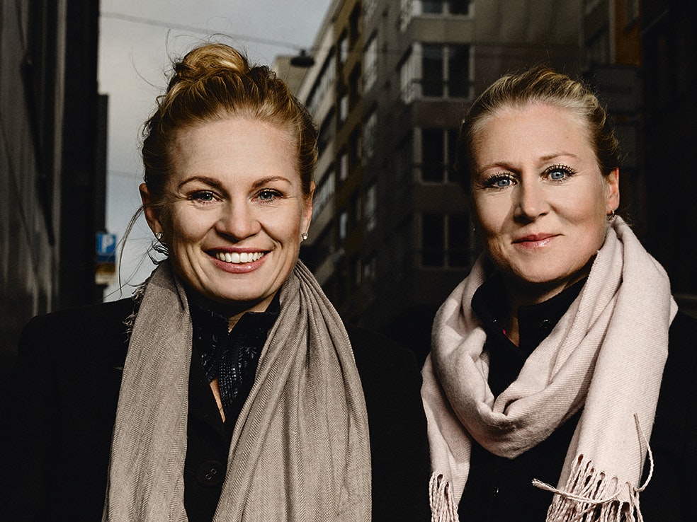 Karin Haraldsson och Katarina Carlsson, Lannebo