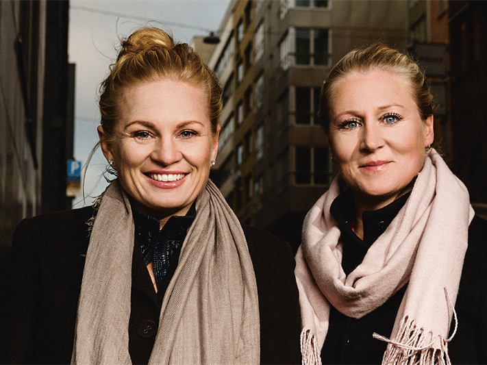 Karin Haraldsson och Katarina Carlsson, Lannebo