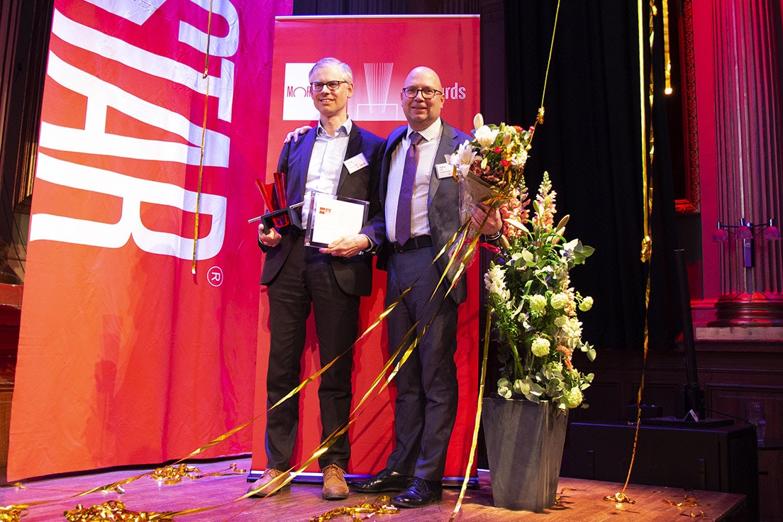 Martin och Johan på scenen 400×267