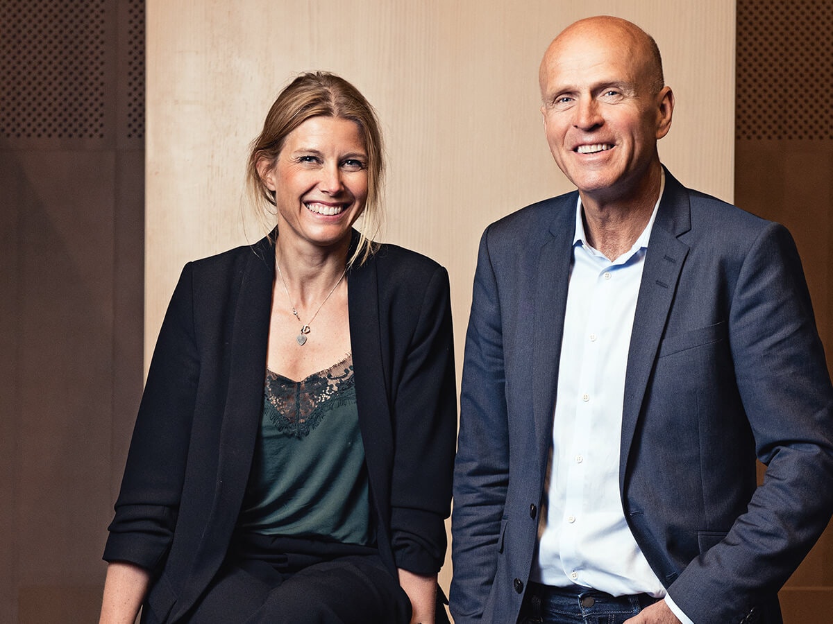 Charlotta Faxén och Peter Lagerlöf, Lannebo Fonder