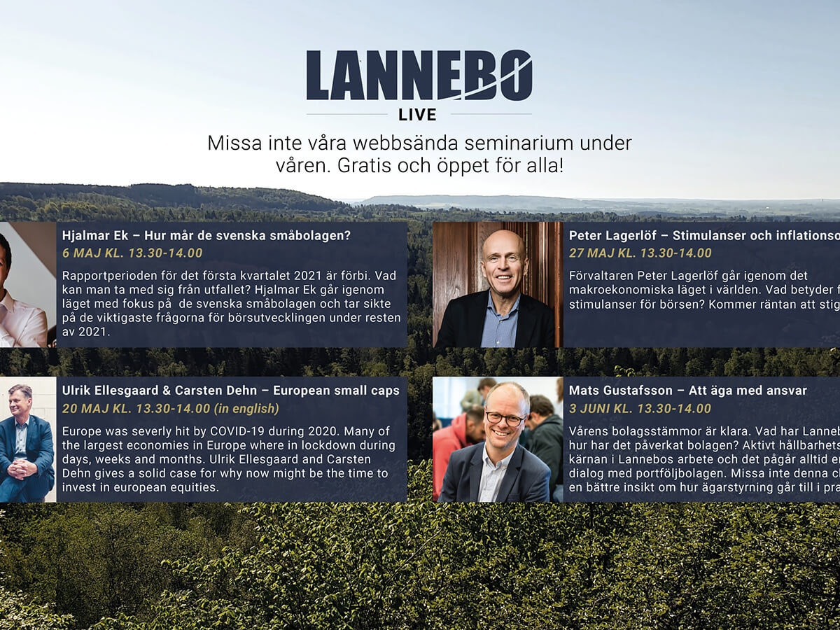 Lannebo Live liggande våren 2021