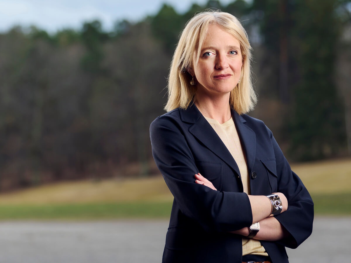 Jessica Malmfors, vd för Lannebo